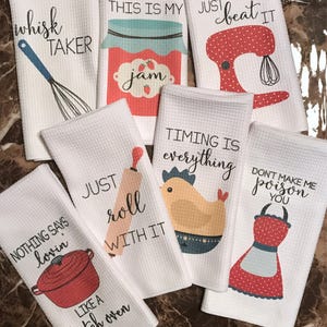 Kitchen Towels with Funny Sayings image 9