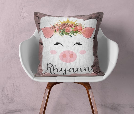 Etsy sequin shop pillow