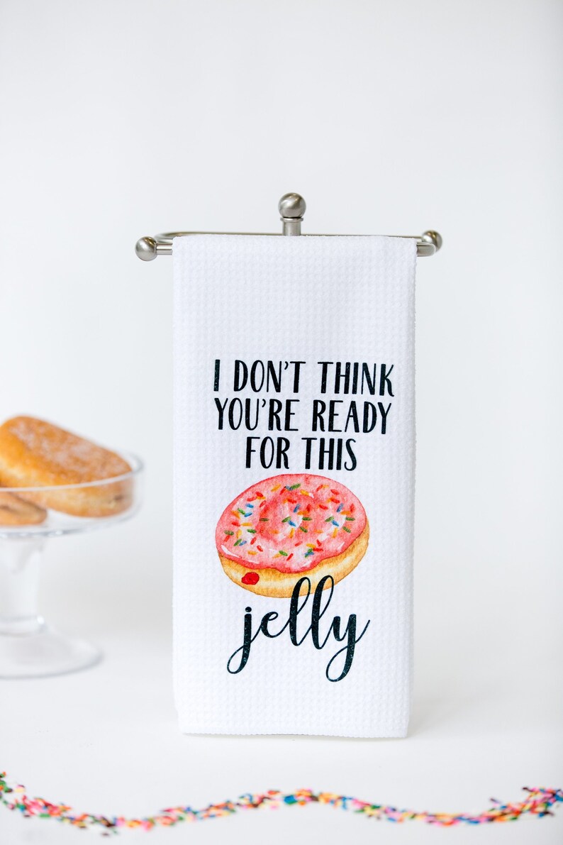 Lustige Handtücher für Housewarming Jelly Donut Geschenk Etsy