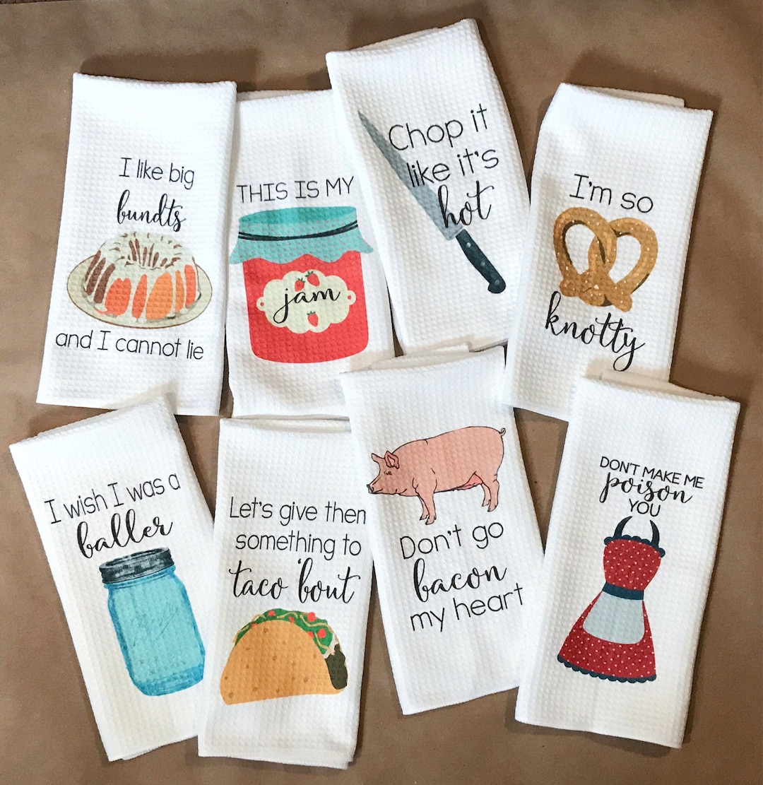 Kitchen Tea Towels With Funny Sayings for Tea Lovers -  Finland