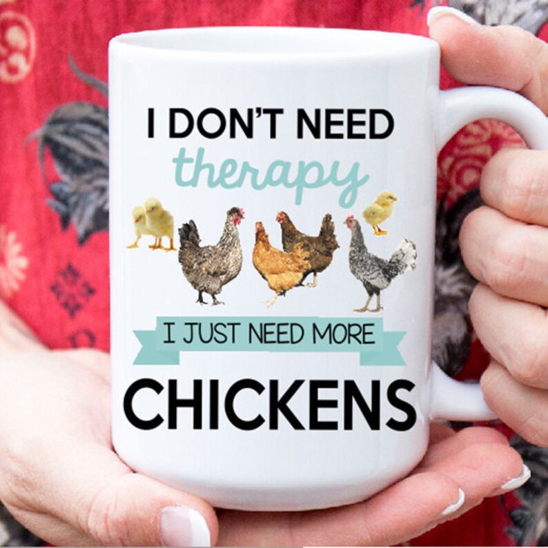 Chicken Lover Mug Funny Coffee Cup Crazy Chicken Lady Gift Etsy Canada