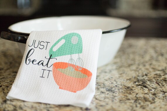 Funny Dish Towel, Cute Kitchen Towels, Funny Kitchen Towel, Hostess Gift