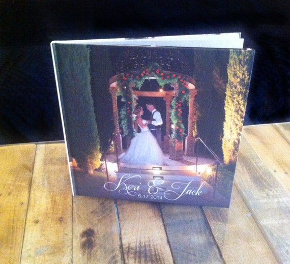 Items similar to Custom wedding photo book on Etsy