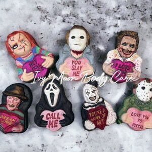 Horror Favorites bath bombs