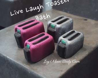 Live Laugh Toaster Bath