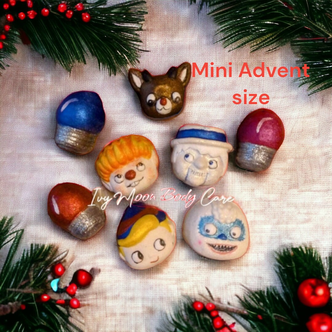 Miniature Minis Rudolph Heat Miser Snow Miser Christmas Etsy