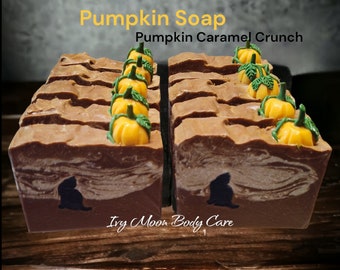 Pumpkin Triple Butter, Mango Butter, Shea Butter, Cocoa Butter Soap