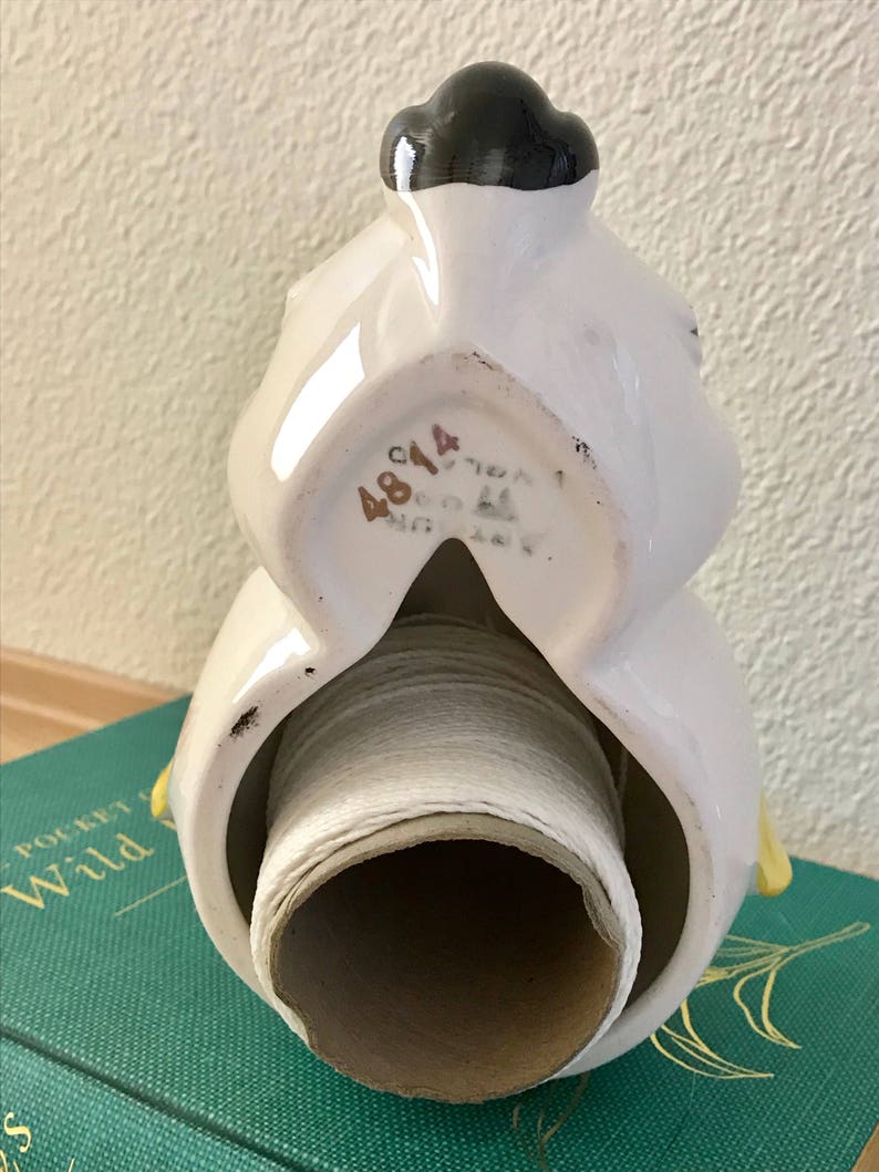 Vintage Bird String and Scissor Holder Arthur Wood England Etsy