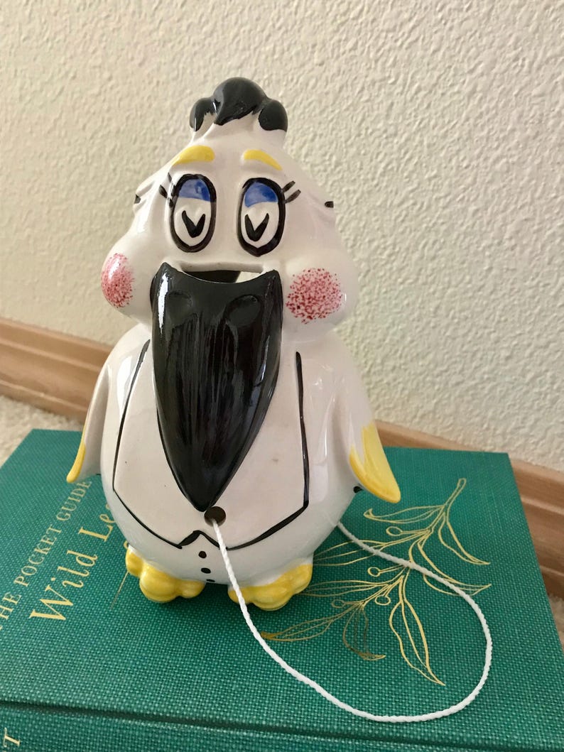 Vintage Bird String and Scissor Holder Arthur Wood England Etsy