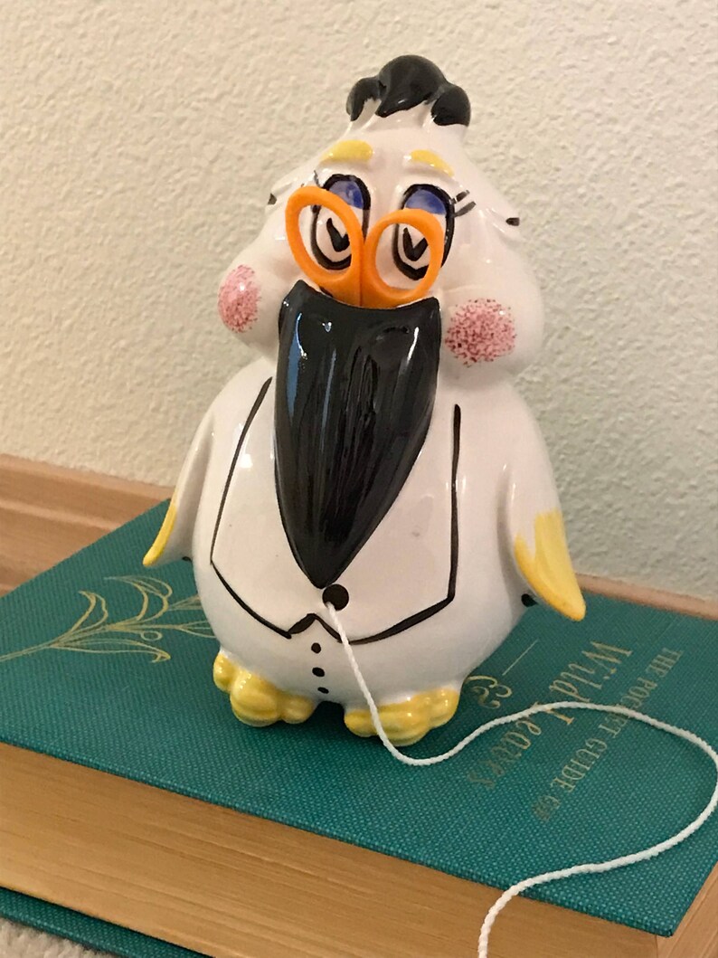 Vintage Bird String and Scissor Holder Arthur Wood England Etsy