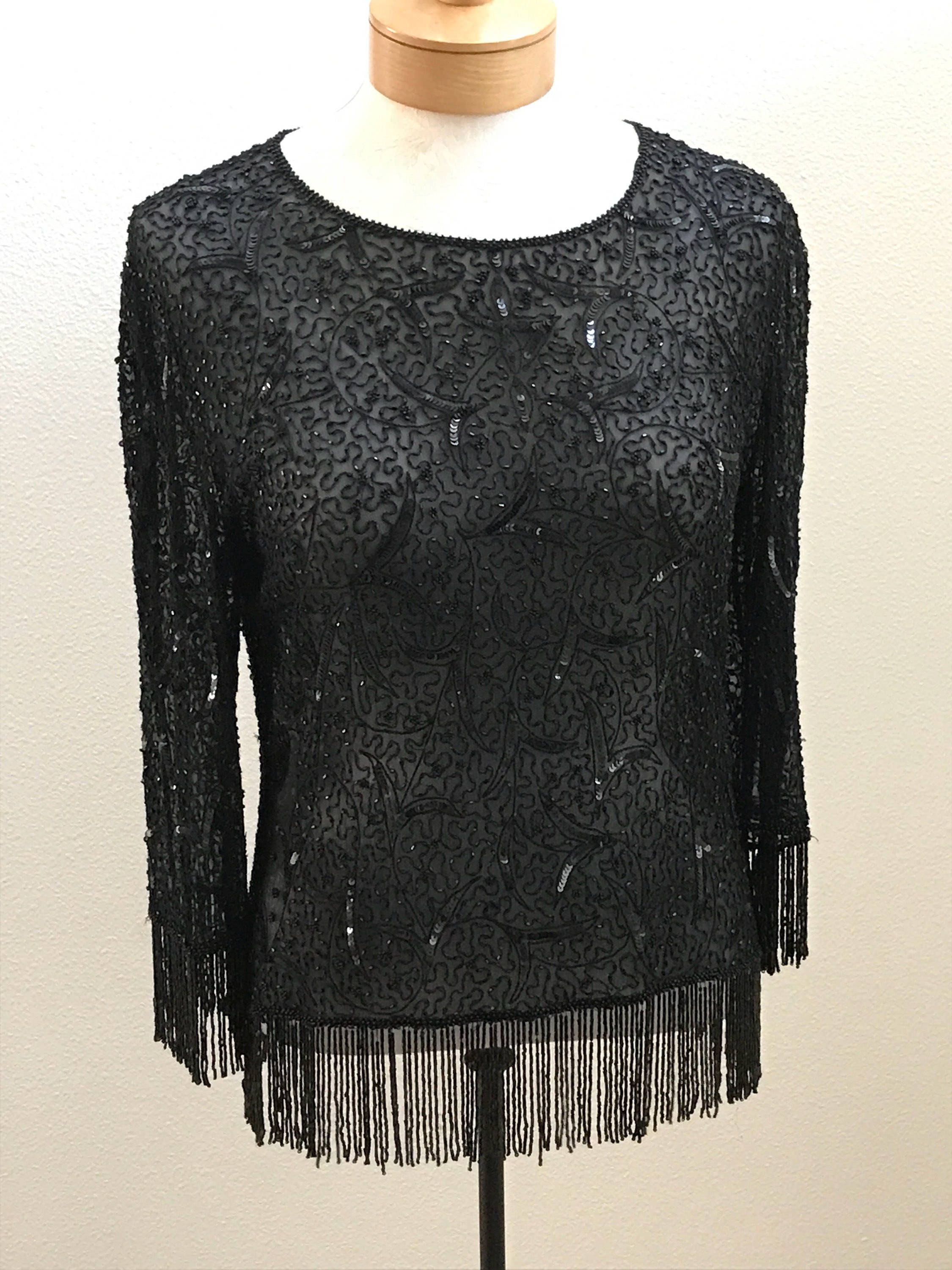 sequin sheer