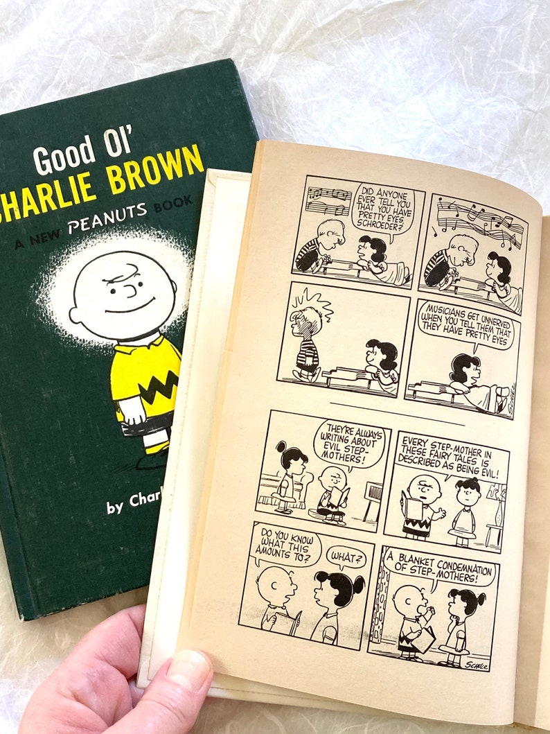 Vintage Peanuts Books good Ol Charlie Brown and go Fly a Etsy