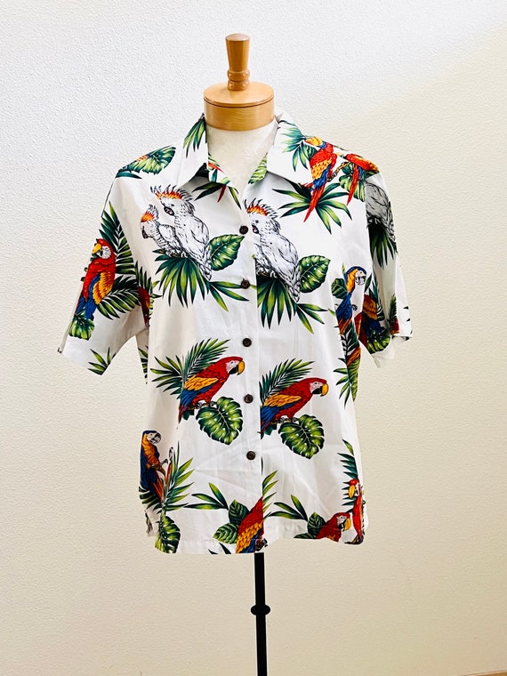 Vintage Pacific Legend Apparel Hawaiian Short Sleeve Shirt, Tropical Birds,  Size Medium - Etsy Canada