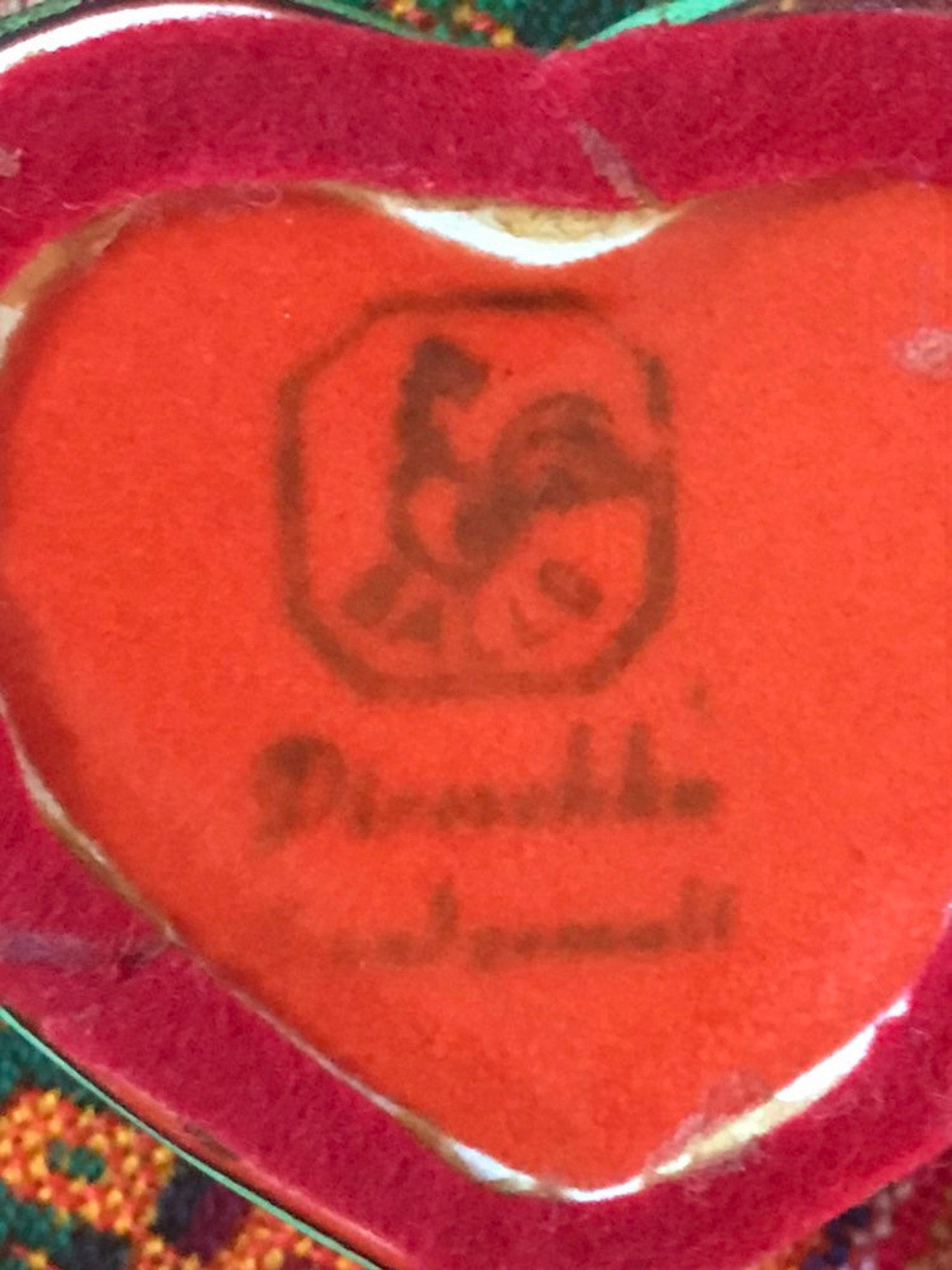 Heart Shaped Ceramic Trinket Box European Ceramic Jewelry Box Etsy