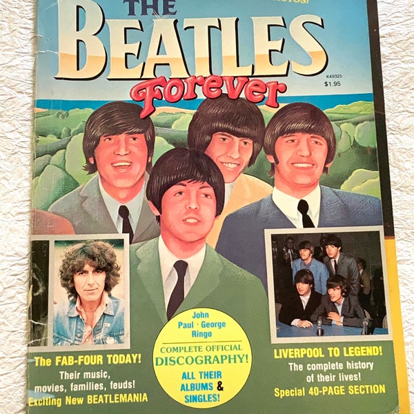 Vintage “The Beatles Forever” Magazine, 1978 Beatles 16th Anniversary Collectors Edition