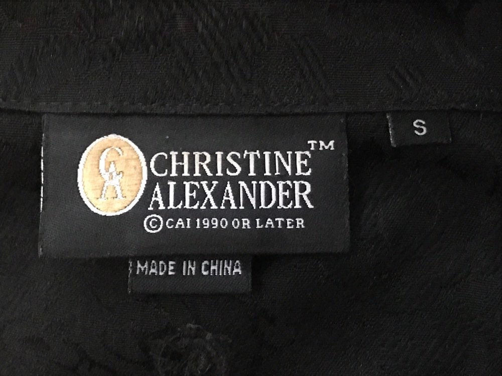 Christine Alexander Black Western Style Rhinestone Bling Jacket Women s Size Small Etsy
