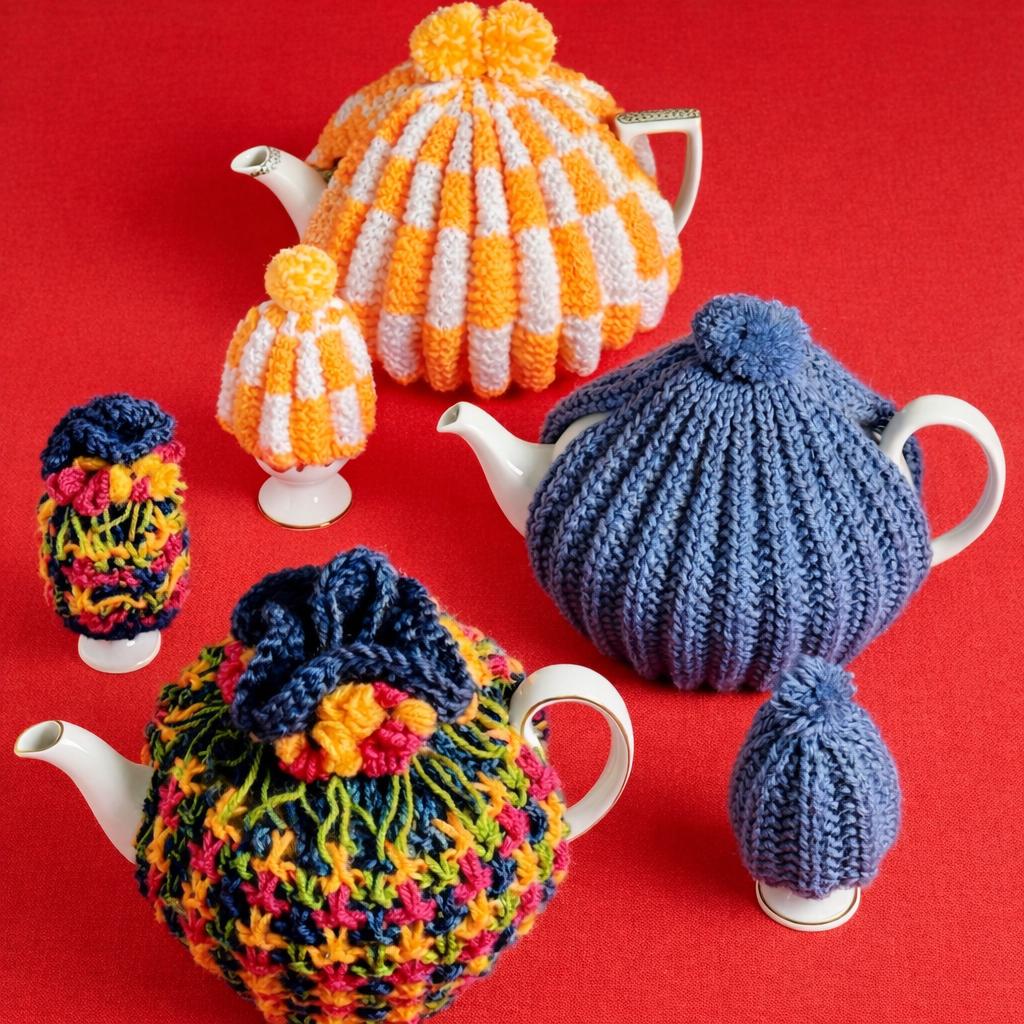 Couvre-théière Vintage Cuckoo Bird - Forme Poule Avec Miton - Angleterre