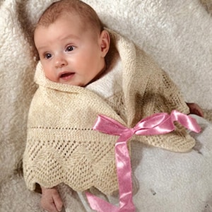 Baby Spanish Lace Knitting Pattern Seven Cobweb Designs from Spain