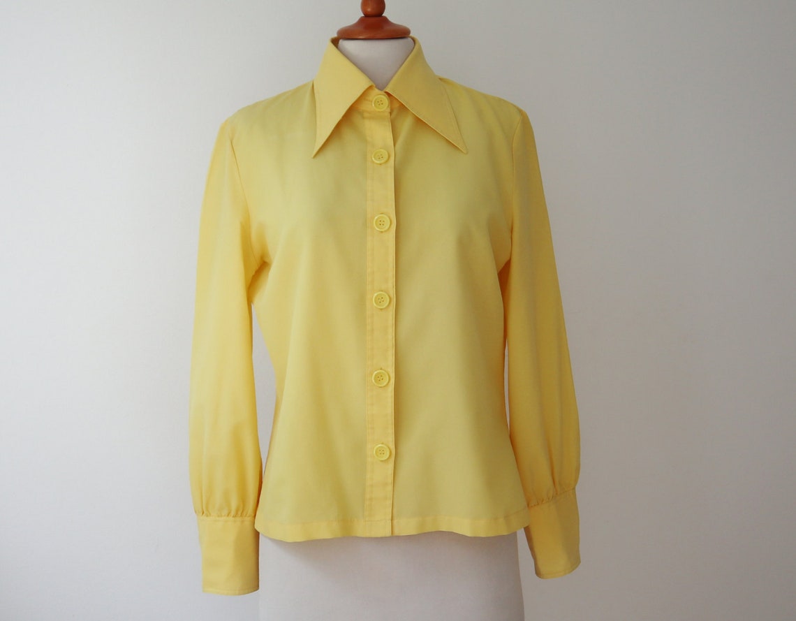 yellow 70s shirt