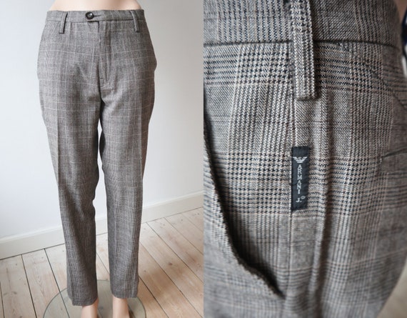 90s Brown/Beige Giorgio Armani Mens Vintage Pants… - image 3