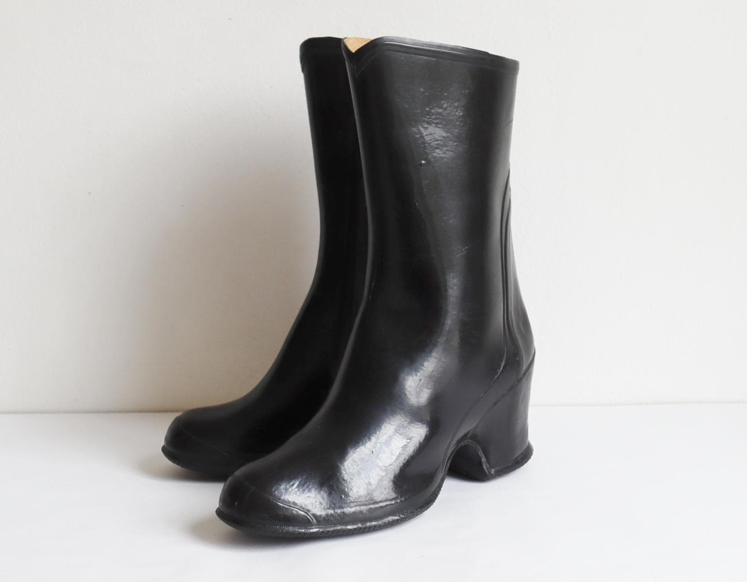 Vintage Rubber Overshoes - Etsy