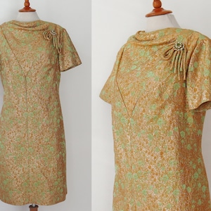 1960s Jacquard Dress - Etsy