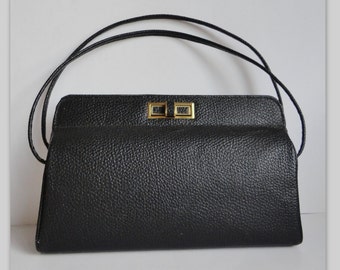 Black 40s/50s Vintage Handbag