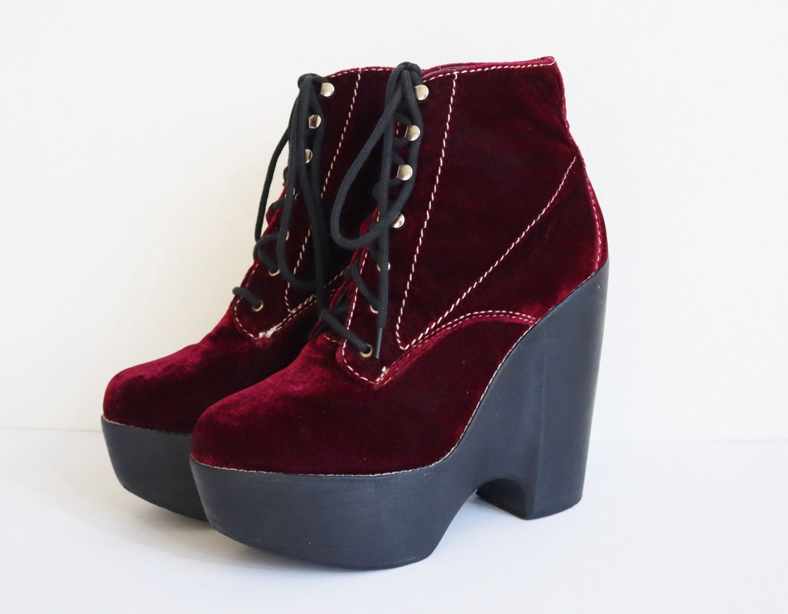 Plateau Boots Etsy