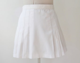 White Fila Vintage Tennis Skirt // Size EU38 - US8 // Made In Italy
