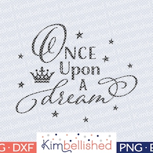 Il était une fois un rêve - Fichiers SVG DXF Digital Cut