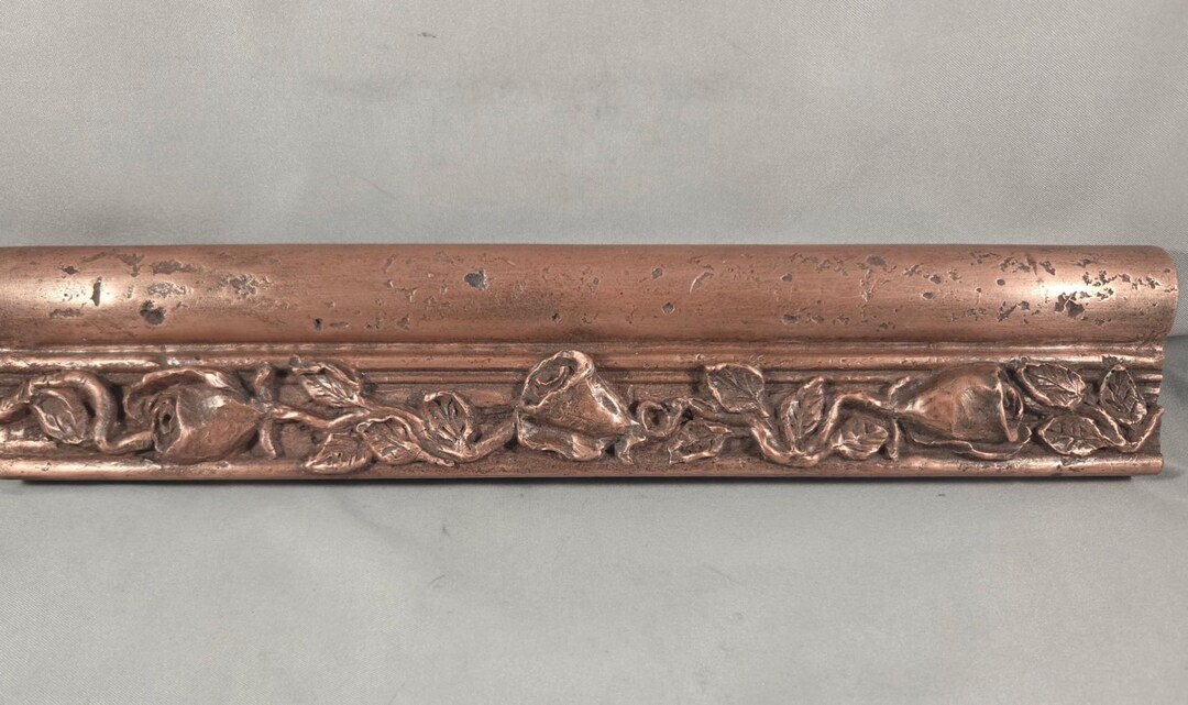 Rose Rails Antiqued Copper Roses Chair Rails - Etsy