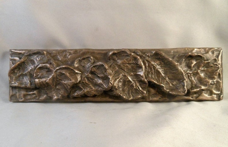 Nickel//Silver Fruit Decorative Liner Bar Out Corner by Metal Tile Arts Mfg.