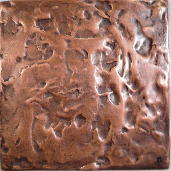 Tuscany Copper 4"x4" Wall Tiles