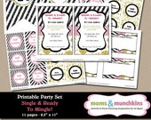 Breakup Party Printables (Single & Ready To Mingle!)