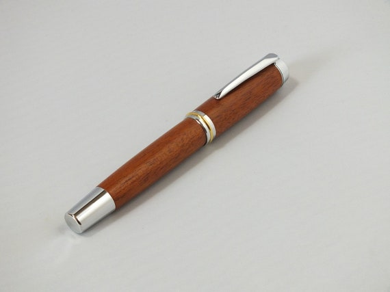 Fountain Pen Mahogany New With Ink German Fountain Pen Mahogany New With Ink German