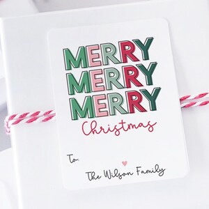 Editable Christmas Gift Tags, Santa Gift Tags, Santa Tags, Printable Christmas Tags, Christmas Gift Tags, Digital Christmas Gift Tags | 48