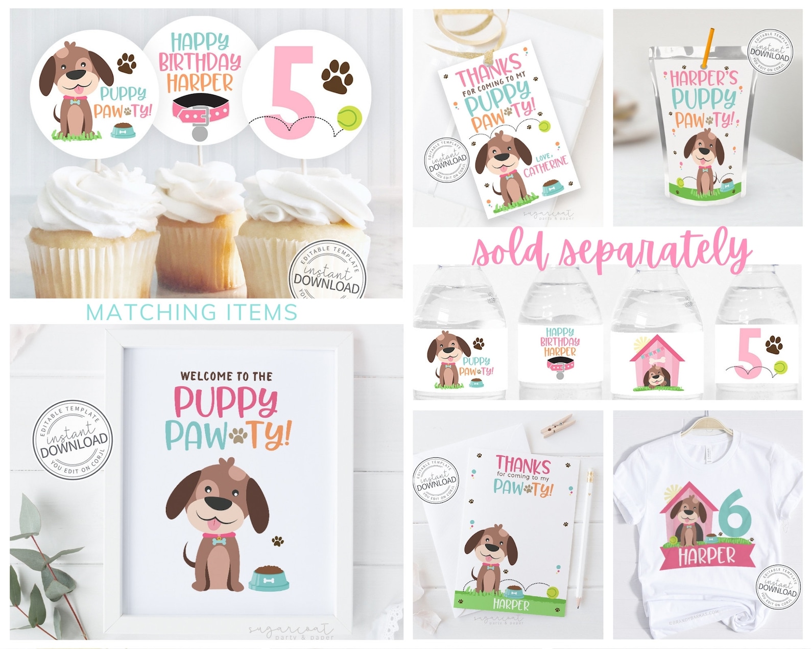 Printable Puppy Party Hat Puppy Party Hat Puppy Printable - Etsy