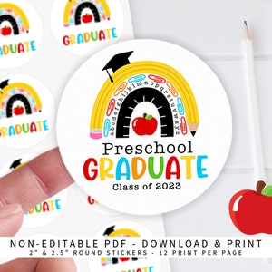 300 Pcs Graduation Stickers 2023 Gold Coin Stickers Gold Embossed  Graduation Cap and Diploma Seals for Certificates Graduation Stickers for  Envelopes