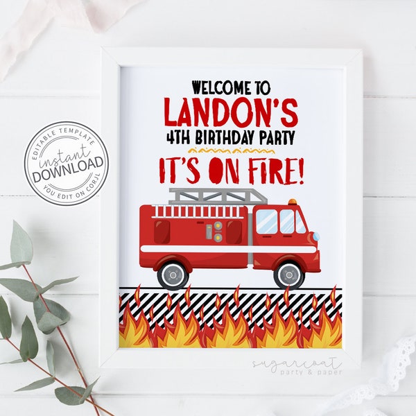 Fireman Party Etsy
