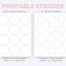 Printable Class Ring Stickers for Ring Pop, Preschool Class Ring Sticker, Preschool Class Ring ...