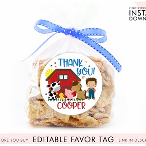Farm Favor Tags, Barnyard Favor Tags, Farm Tags, Farm Party, Farm Stickers, Barnyard Stickers, Farm Printables | 69