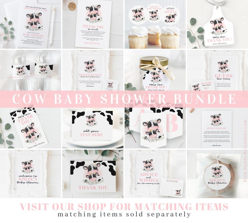 Baby Shower Favors Sign