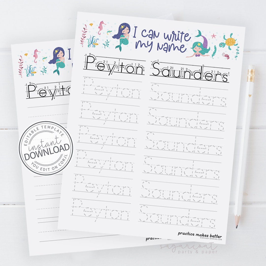 Name Tracing, Preschool Worksheets, Kids Worksheets, Writing Printable ...