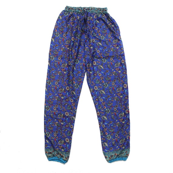 Indian Alibaba Harem Men Trouser Baggy Gypsy Plus size Hippie Pants Black L-40