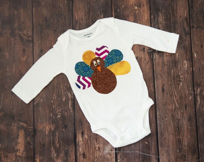 Thanksgiving Turkey Outfit for baby girl!