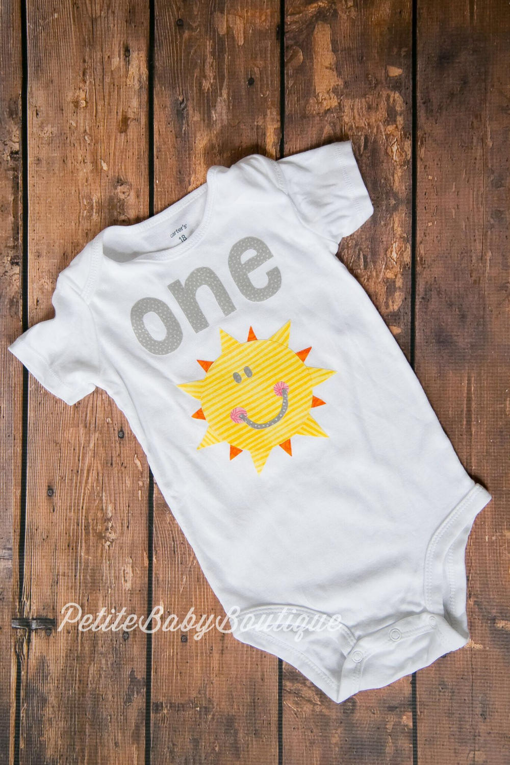 sunshine first birthday outfit