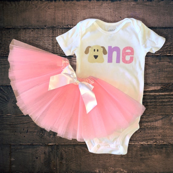 Puppy Pawty 1st Birthday Outfit Puppy First Birthday Outfit Girl Puppy Birthday Girl Puppy Birthday Shirt Dog Themed Birhday Shirt Etsy