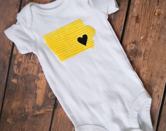 Iowa Outfit for baby boy or girl!