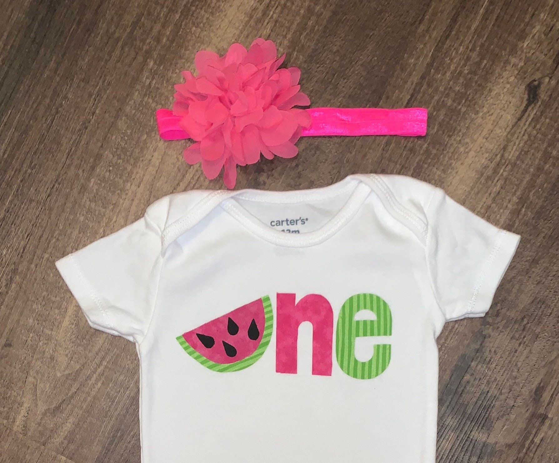 watermelon 1st birthday outfit