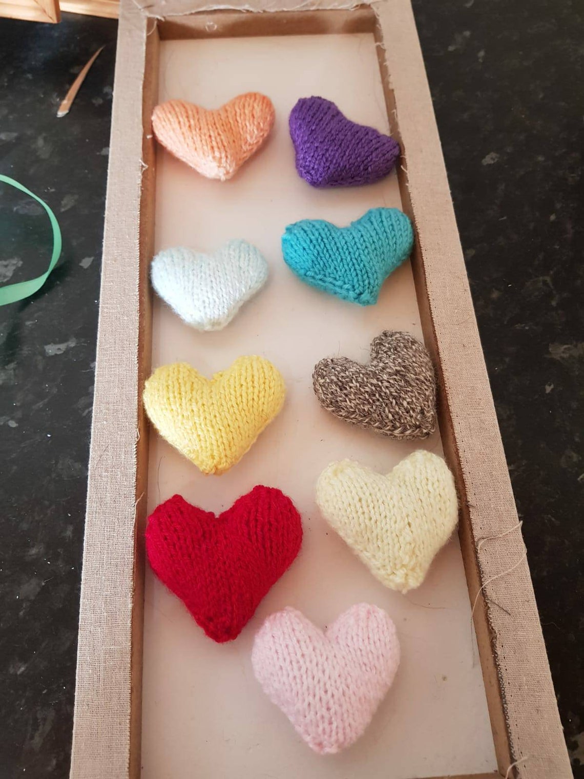 Pocket Love Hearts Gift for a friend Choose your colour Etsy